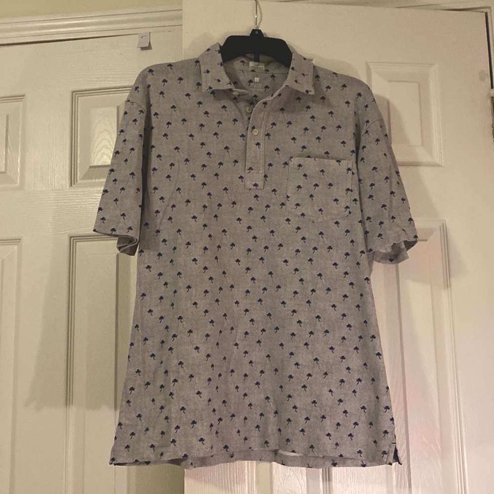 NWOT Johnnie-O palm tree shirt